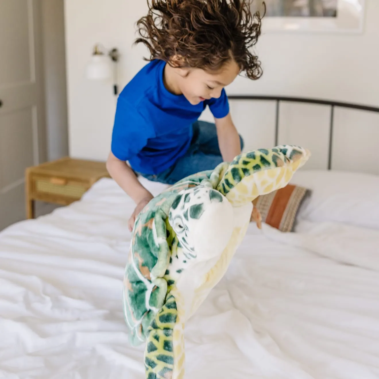 Melissa & Doug Meeresschildkröte Kuscheltier XXL 90 cm
