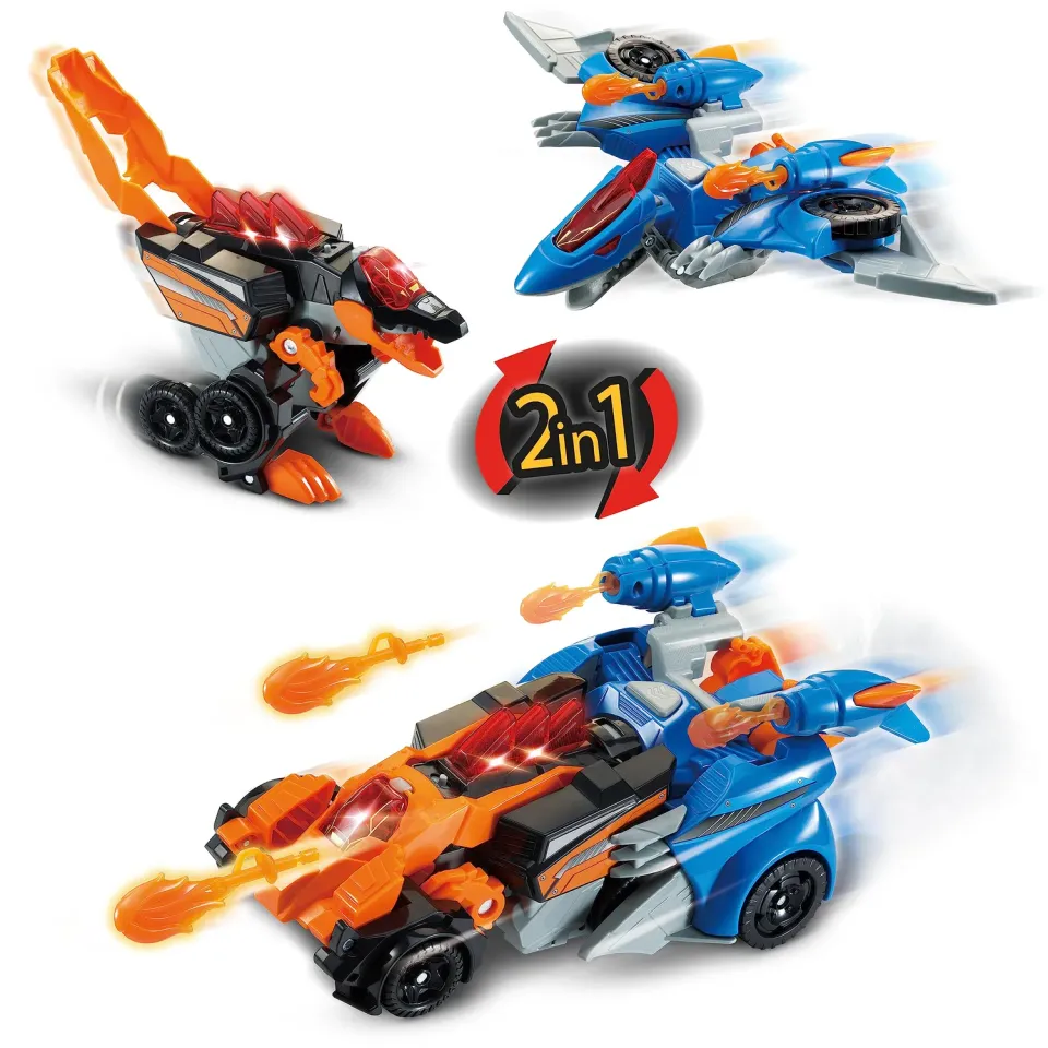 VTech Switch and Go Dinos Spinosaurus Spielzeug 2in1 mit Sound