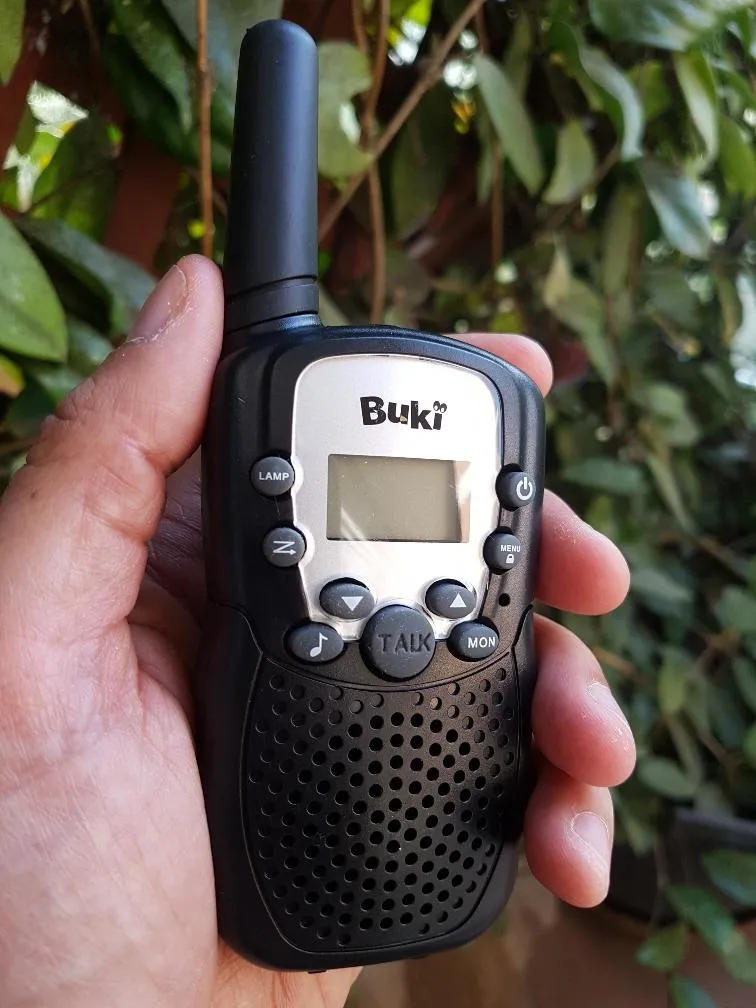 Buki TW01 Walkie Talkie Funkgerät 2er Set 3 km