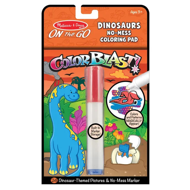 Melissa & Doug On the Go ColorBlast Dino Zaubermalblock
