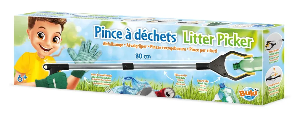 BUKI BN013 Abfallzange Greifer 80 cm ab 6 Jahren