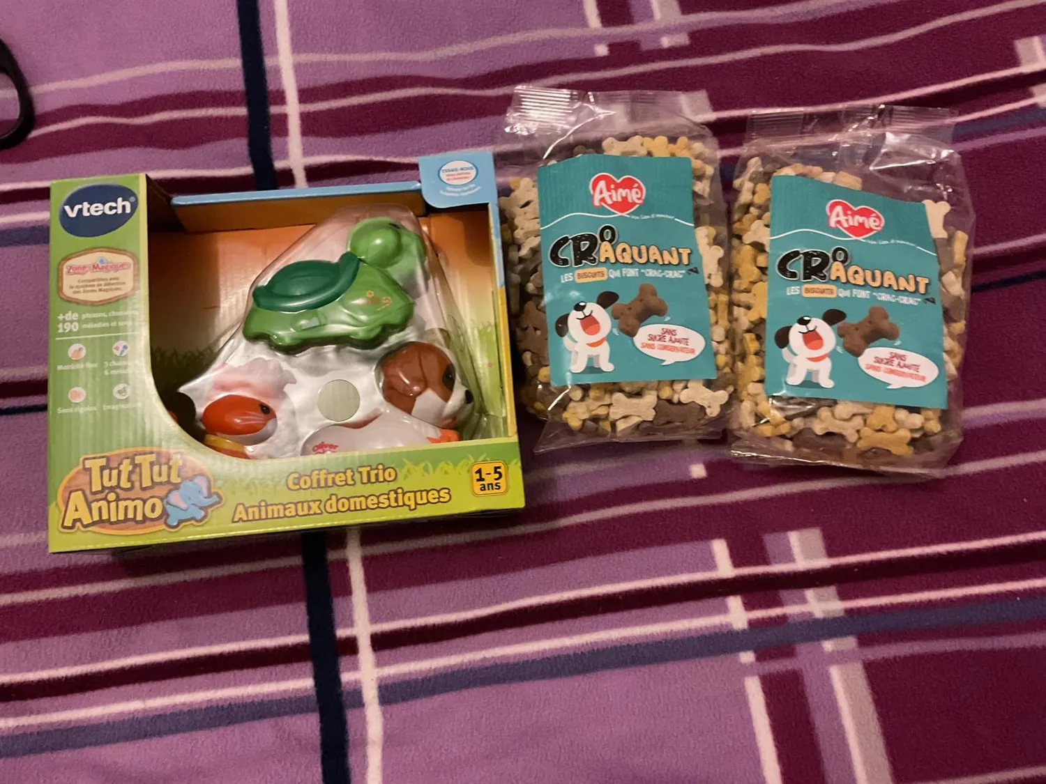 VTech Tut Tut Animo Trio-Box Tierfiguren 3er-Set Katze Schildkröte