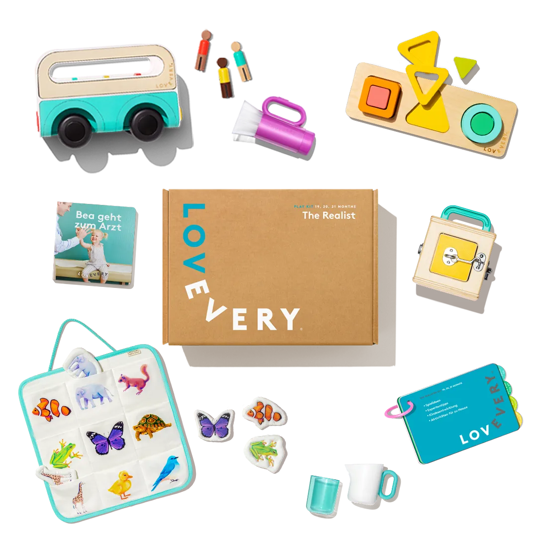 Lovevery Realisten-Set Spielset Deutsch 19-21 Monate