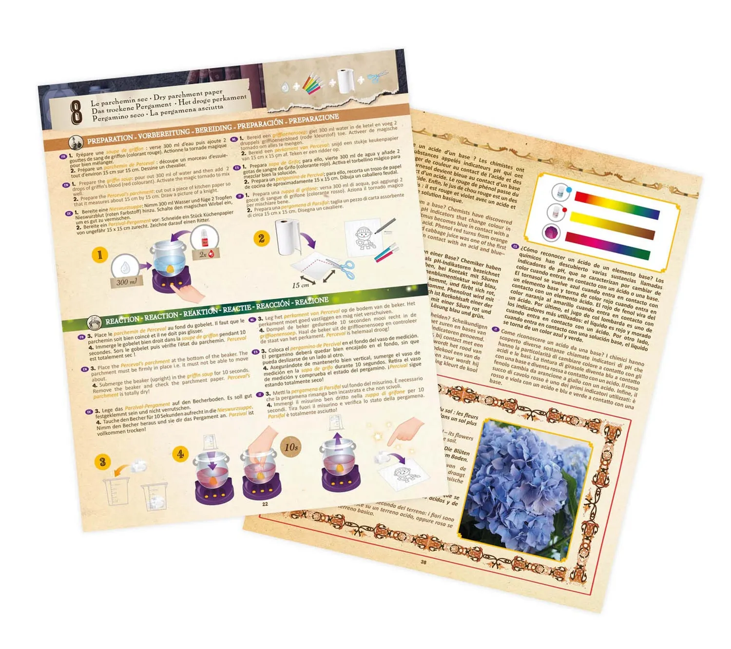 Buki Hexenchemie 8366 Experimentierkasten 30 Experimente