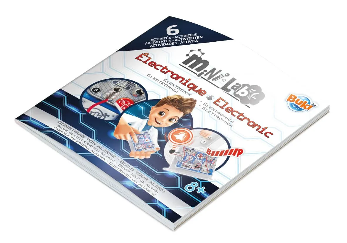 Buki 3008 Mini Lab Elektronik Baukasten ab 8 Jahren
