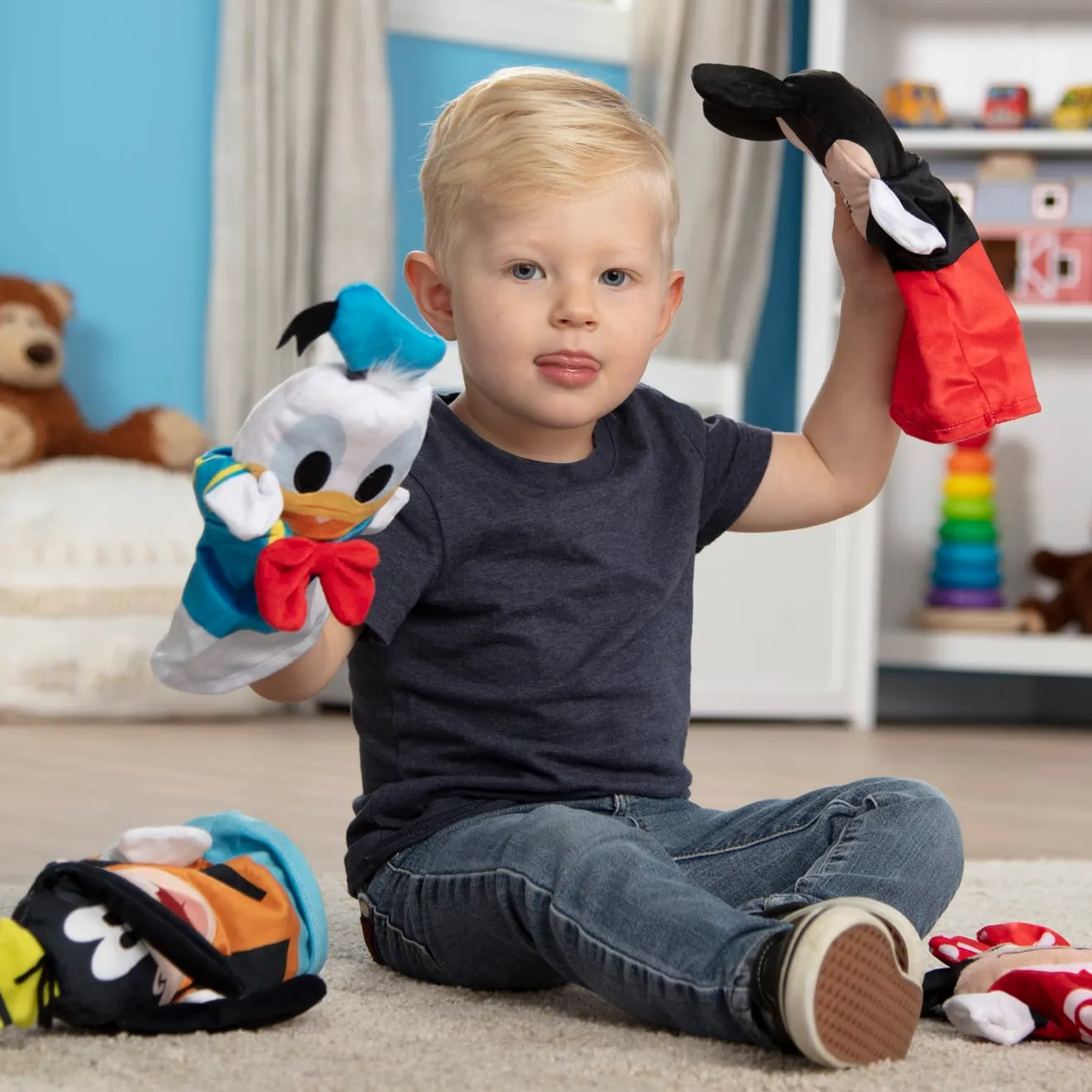 Melissa & Doug Mickey & Friends Handpuppen 4er waschbar