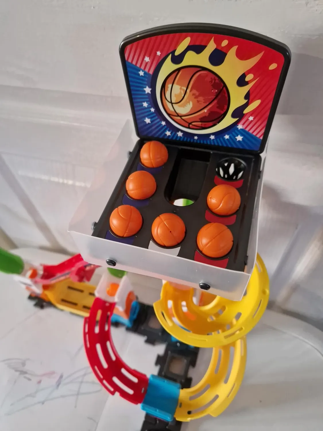 VTech Marble Rush Basketball Set S500 Kugelbahn 41-tlg