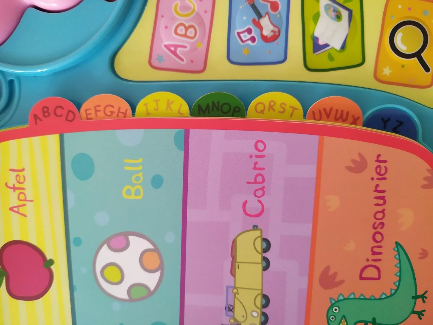 Vtech Peppas ABC-Buch Lernbuch für Kinder 2-5 Jahre