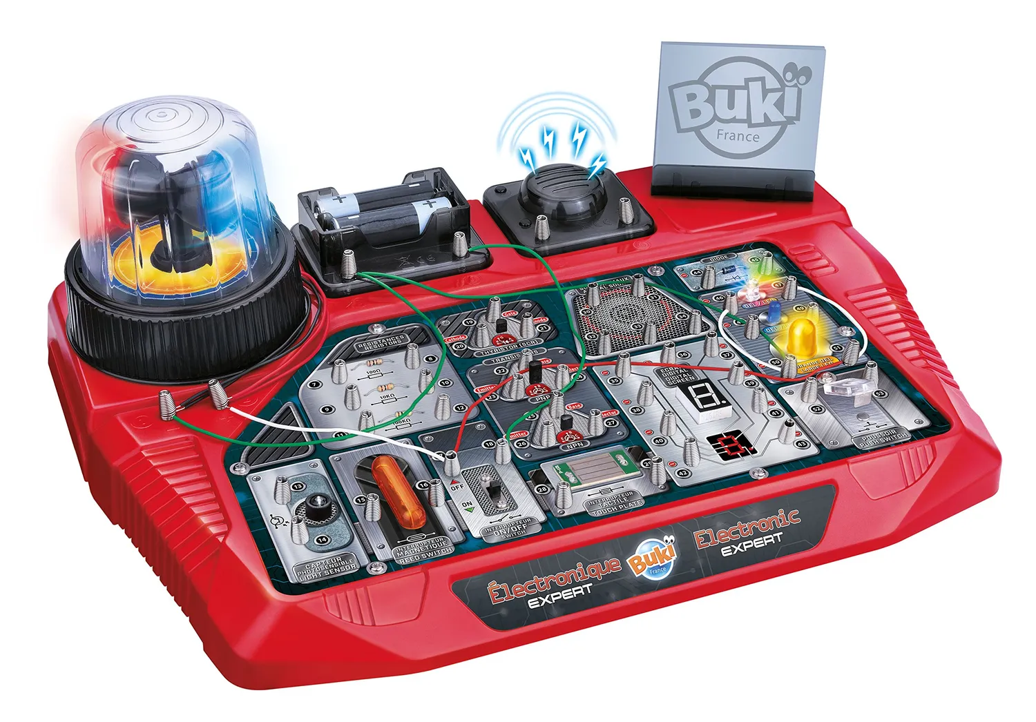Buki Elektronik-Experte 7160 Baukasten 50 Montagen