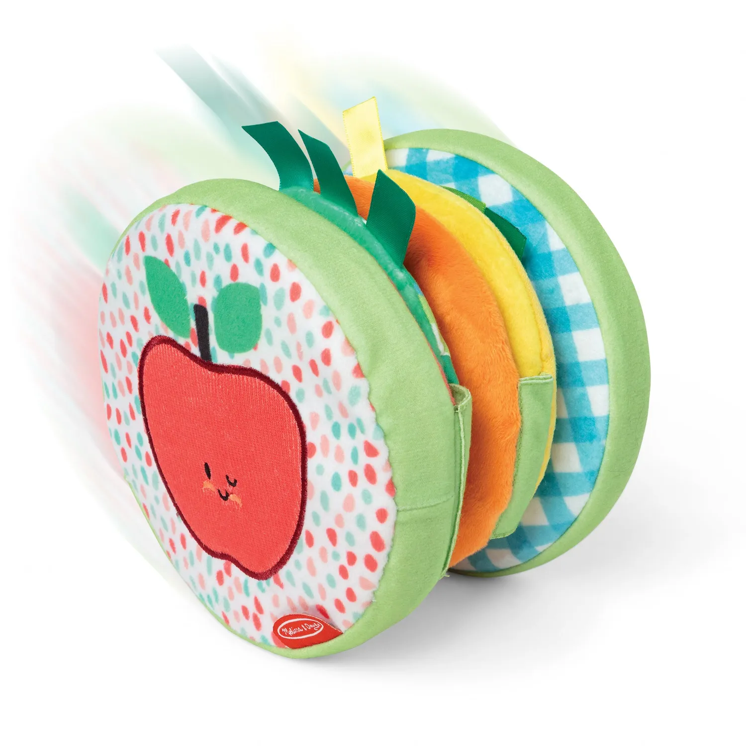 Melissa & Doug Farmers Market Tummy Time Rolle für Babys