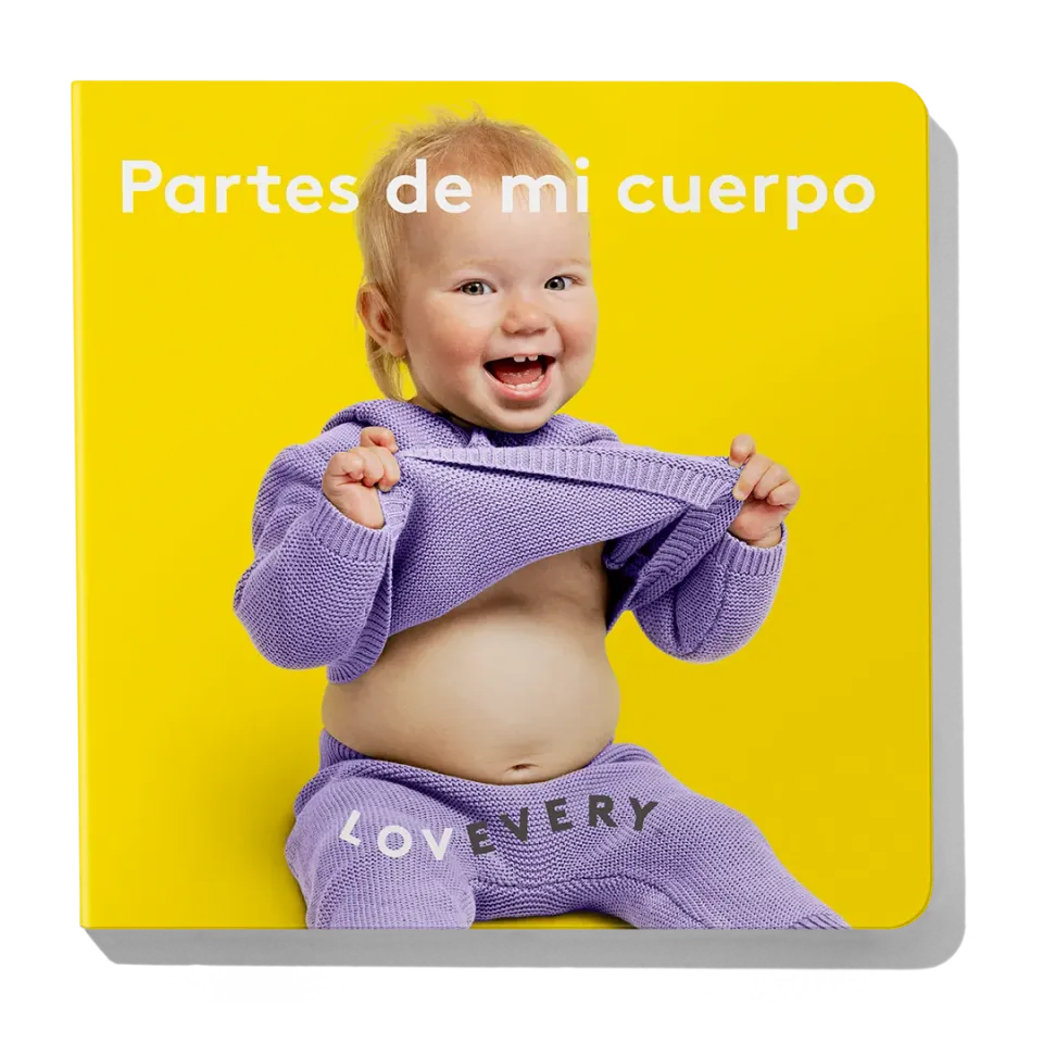 Lovevery Play Kits Partes de mi cuerpo Pappbilderbuch Körper