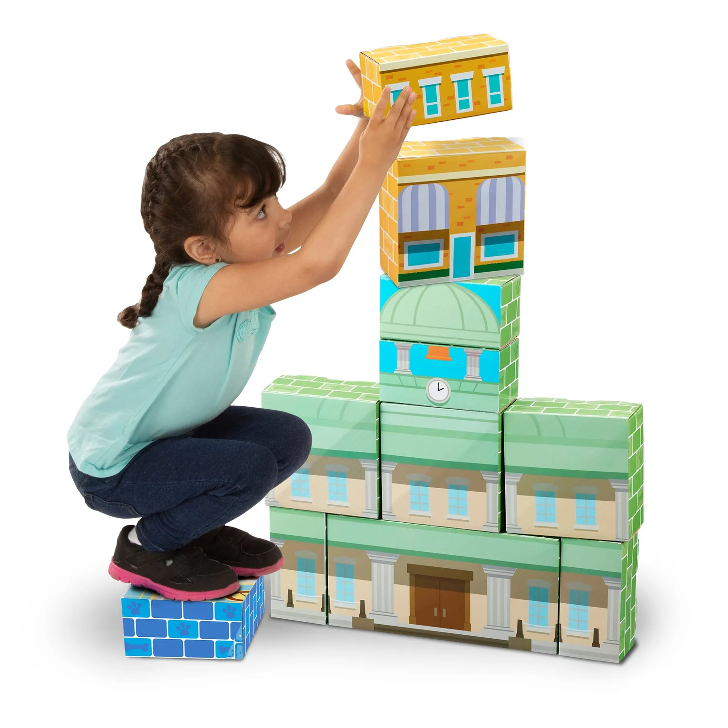 Melissa & Doug PAW Patrol Jumbo Pappbausteine 37-teilig