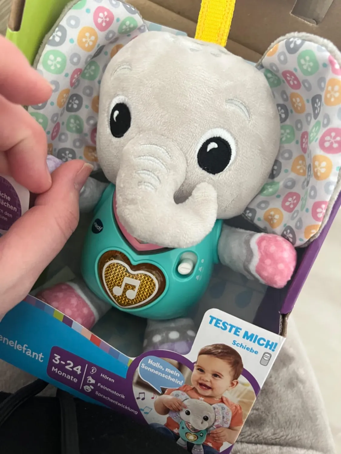 VTech Baby Melodienelefant Musikplayer Musikbox 9-36 Monate