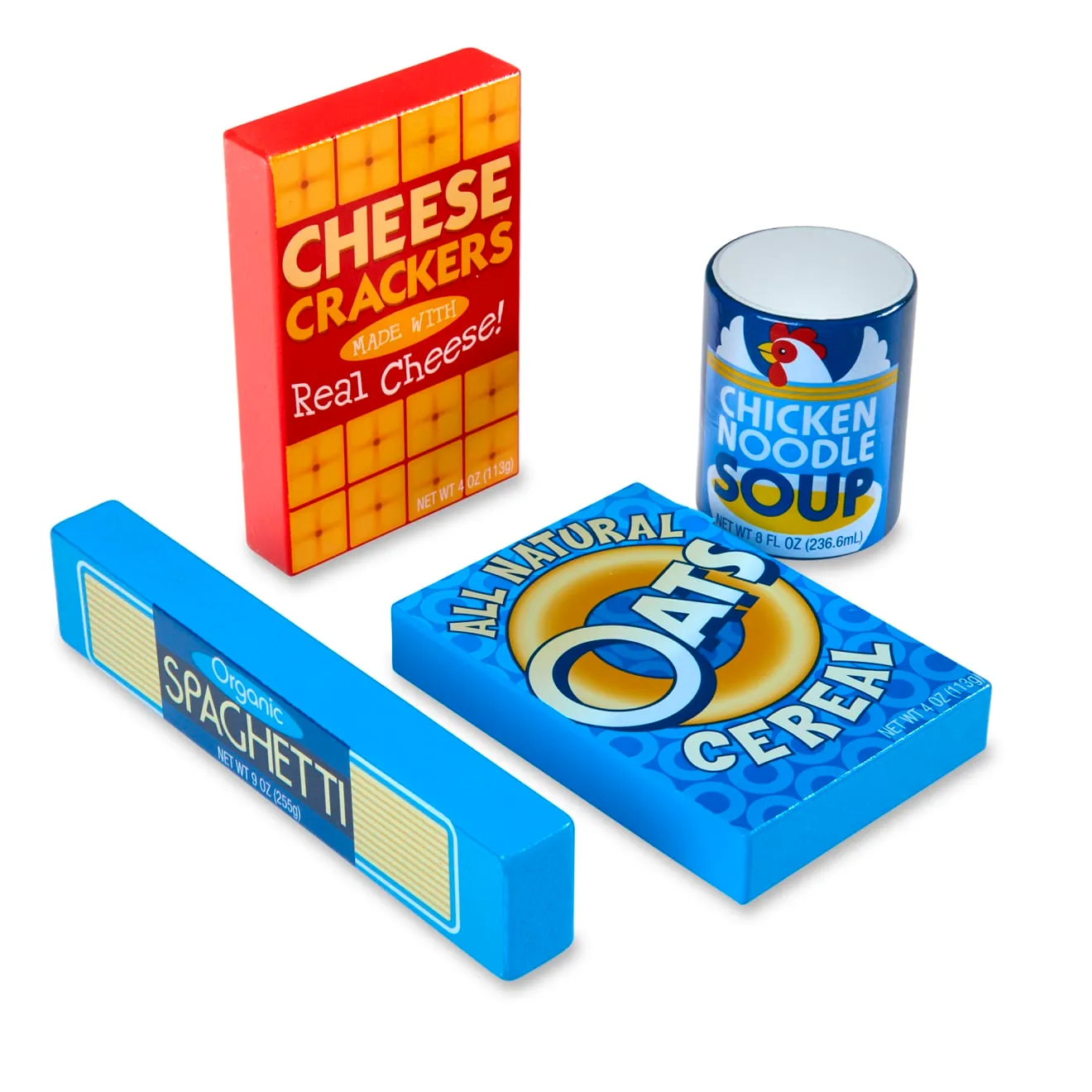Melissa & Doug Pantry Lebensmittel Holzspielessen 9-teilig