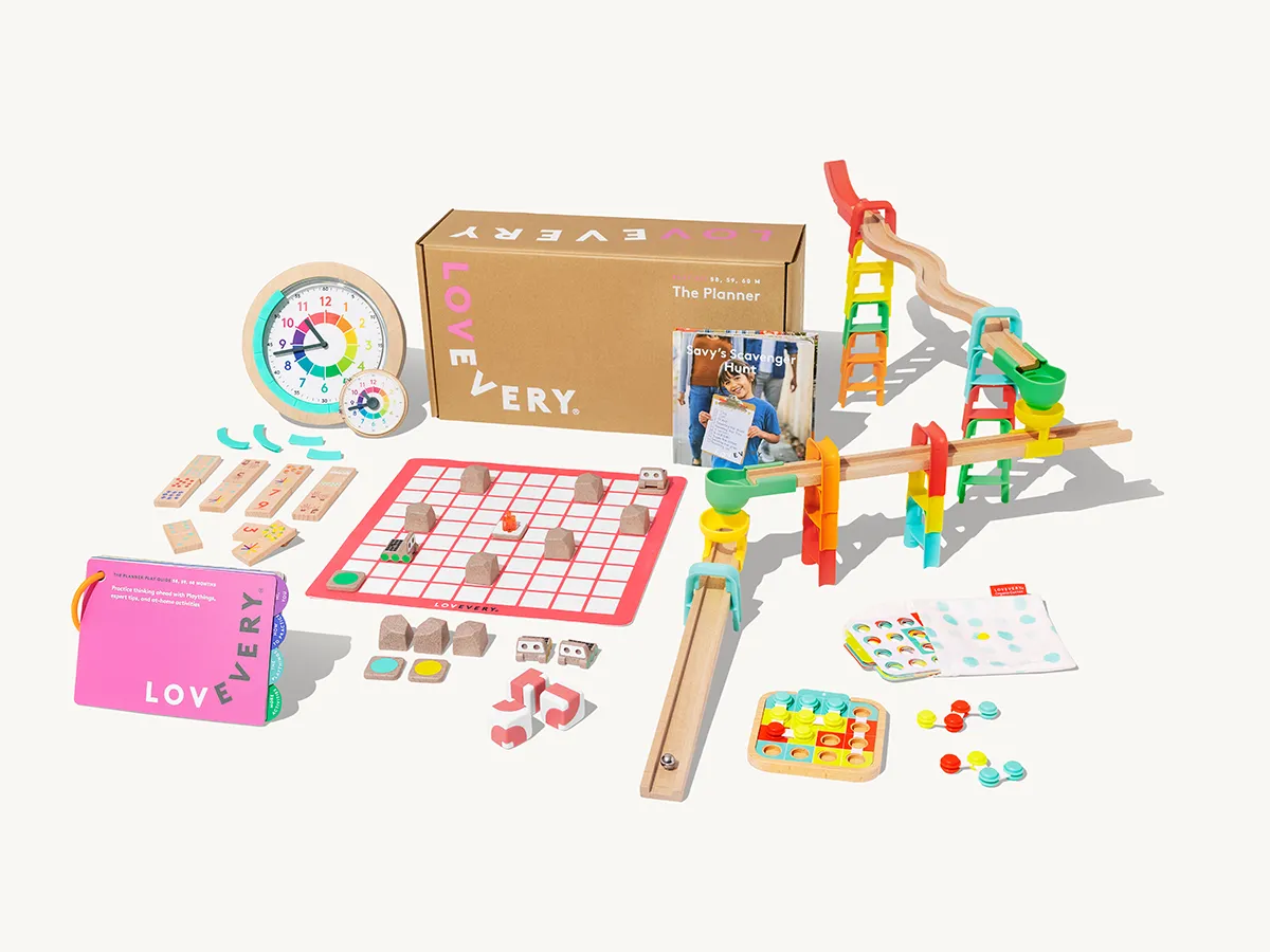 Lovevery The Planner Play Kit Lernspiel ab 4 Jahre