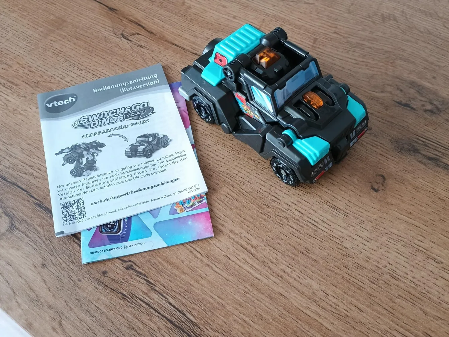 VTech Switch & Go Dinos T-Rex Dino-Auto 2in1 mit Sound