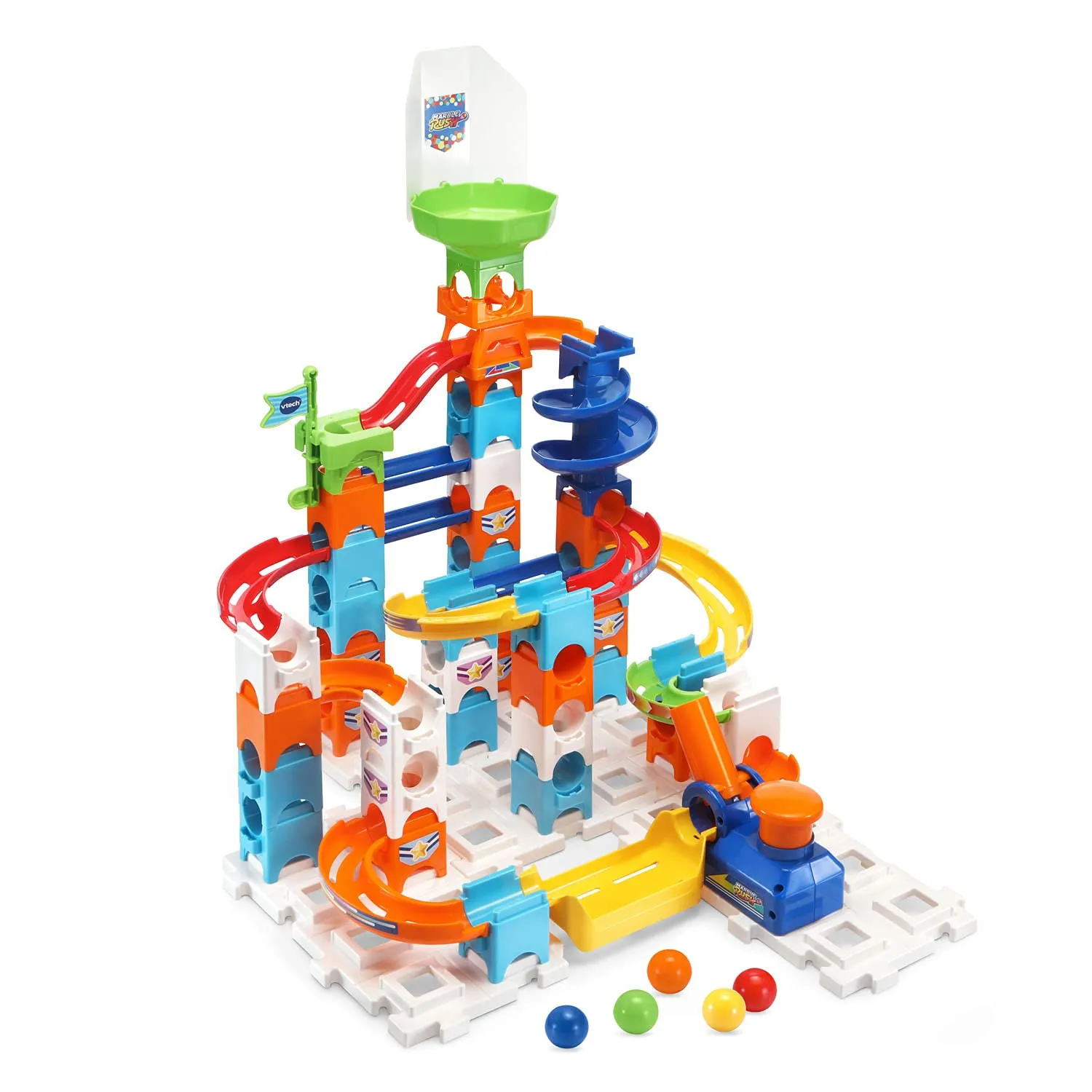 VTech Marble Rush Spiral Starter Set Kugelbahn mit Kugeln
