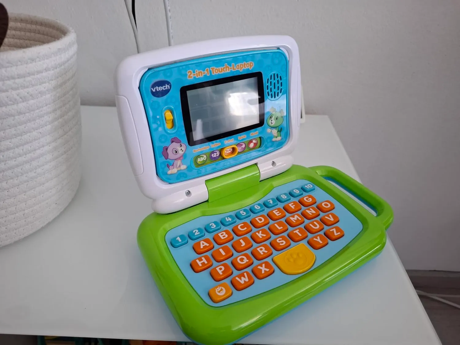 VTech 2-in-1 Touch-Laptop Lerncomputer Mehrfarbig Touchscreen