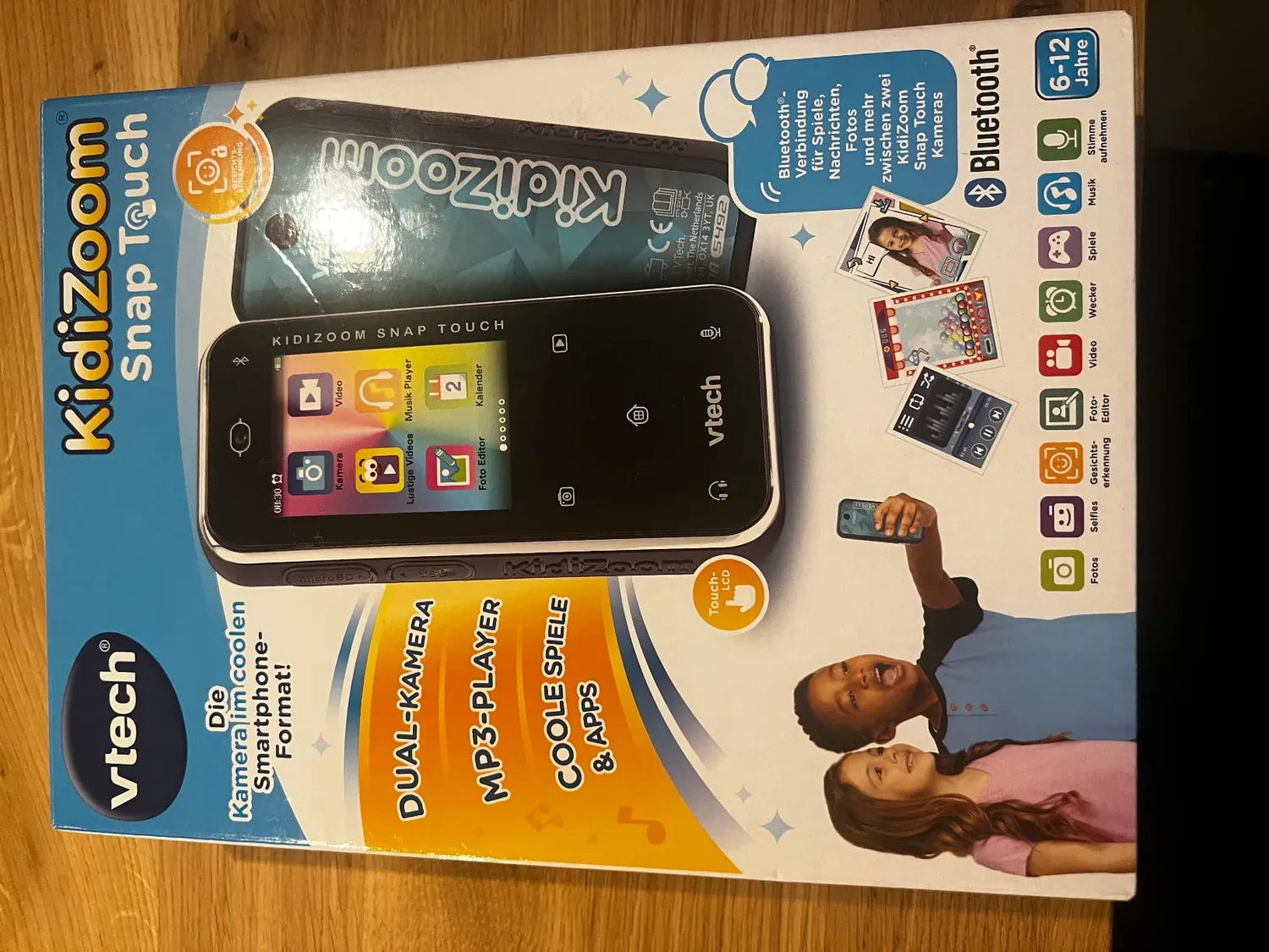 VTech KidiZoom Snap Touch Kinderkamera blau 5MP Touch