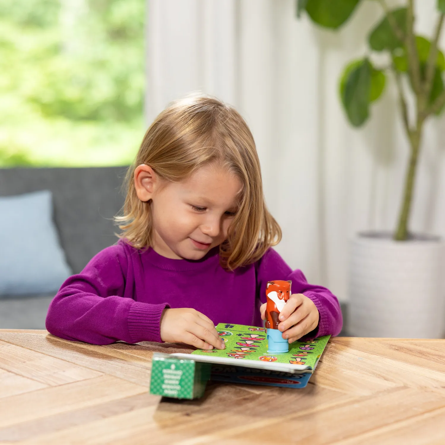 Melissa & Doug Sticker WOW Fuchs Stempel-Set 24 Seiten 300 Sticker