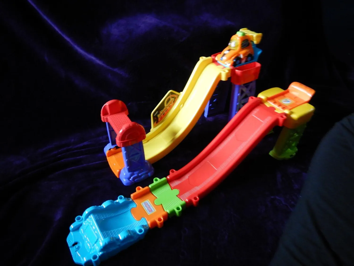 VTech Tut Tut Baby Flitzer 3-in-1 Actionrampe Spielset mit Auto