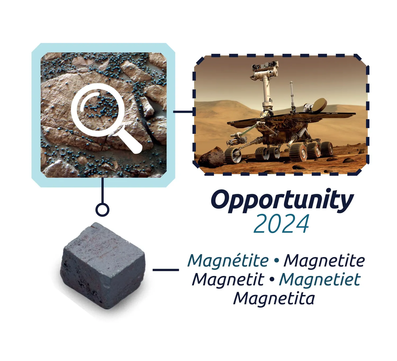 Buki Mars Rover Solar Bausatz ab 8 Jahren Gestein