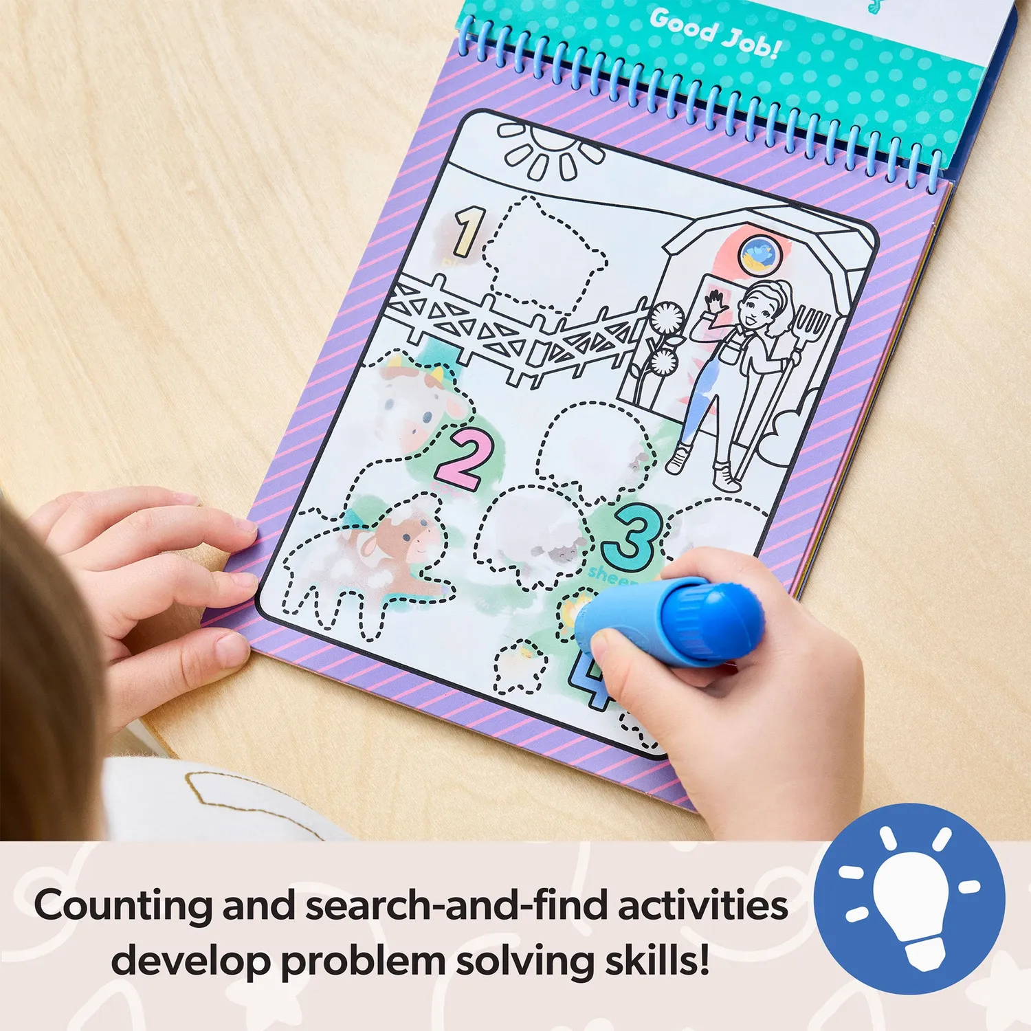 Melissa & Doug Water Wow Ms. Rachel Malbuch Find Count