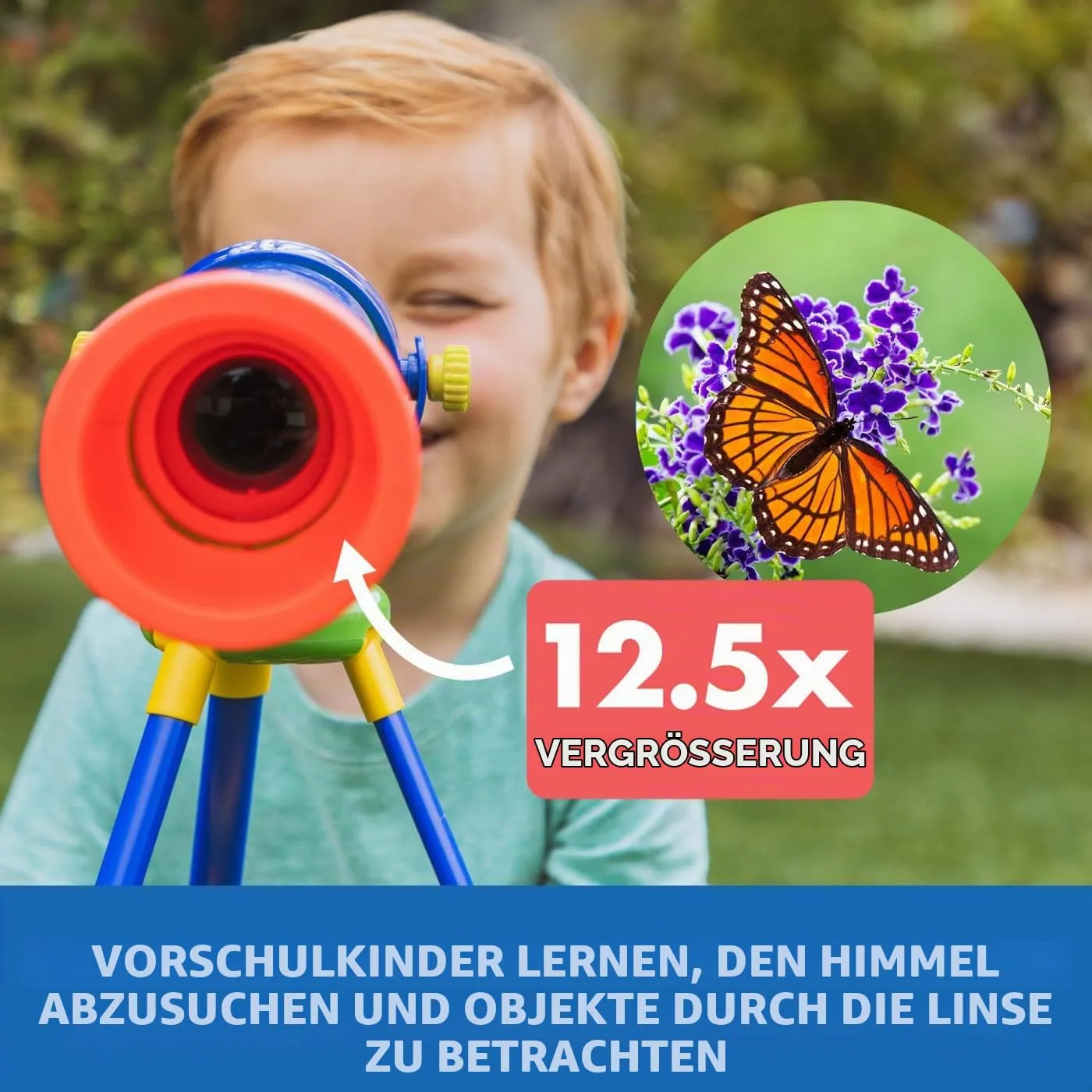 Learning Resources GeoSafari Jr Teleskop für Kinder 12,5x