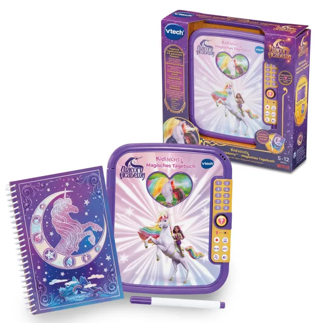 VTech Unicorn Academy Magisches Tagebuch Sprachaufnahme