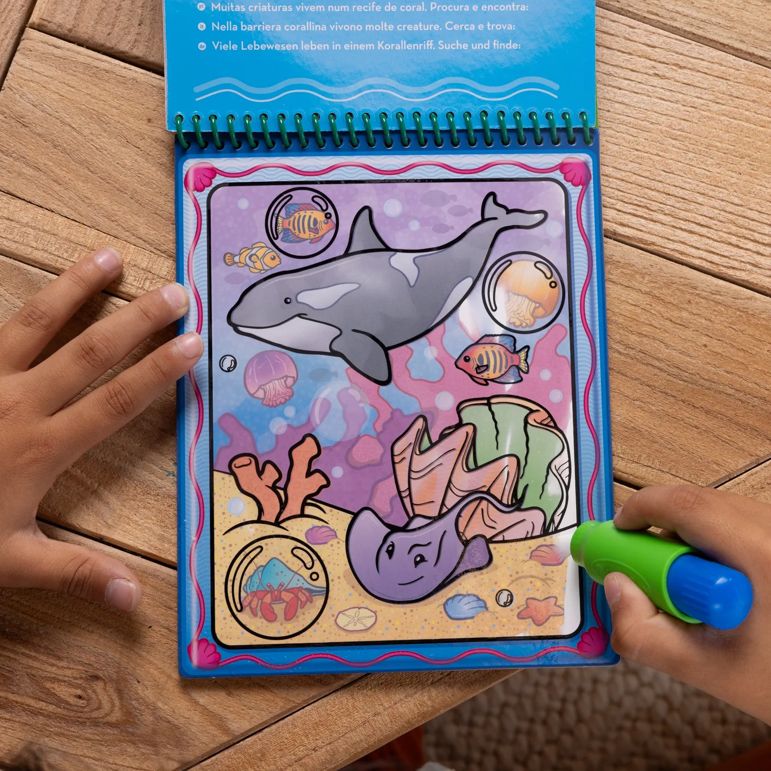 Melissa & Doug Water WOW Tiere Fahrzeuge Malbuch 2er-Set