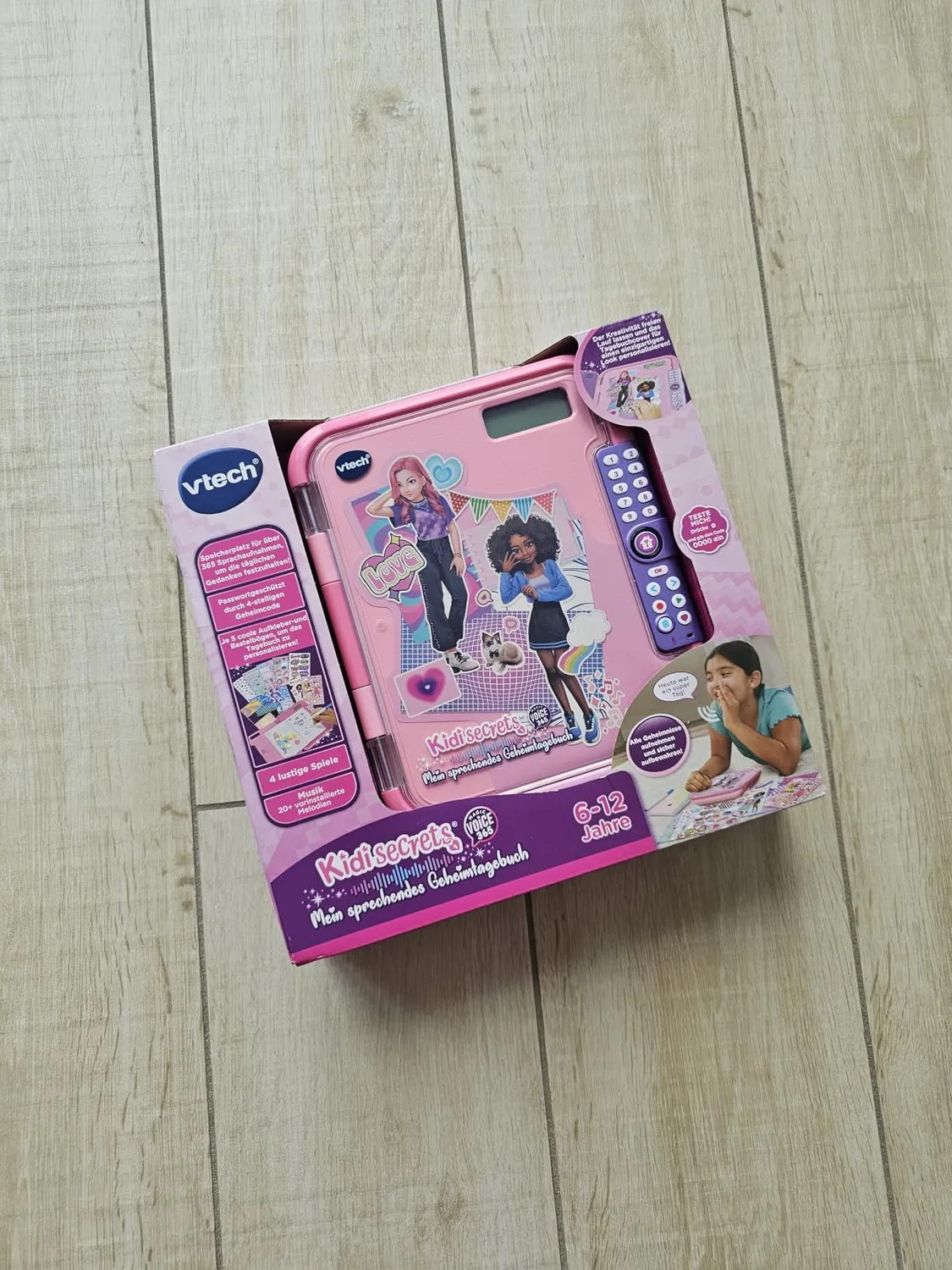 VTech KidiSecrets Magic Voice 365 Tagebuch mit Code