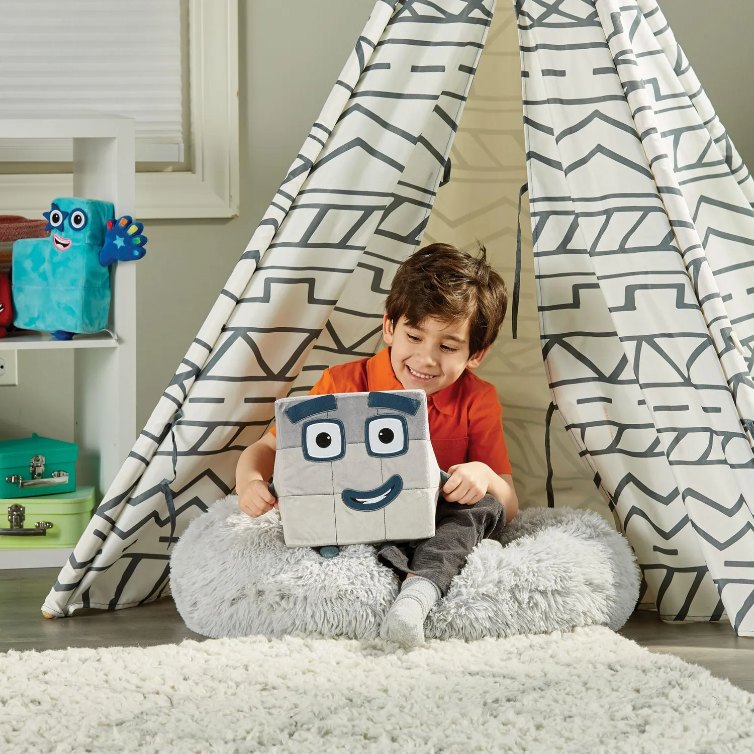 Learning Resources Numberblocks Neun Plüsch 28 cm Kuschelfreund