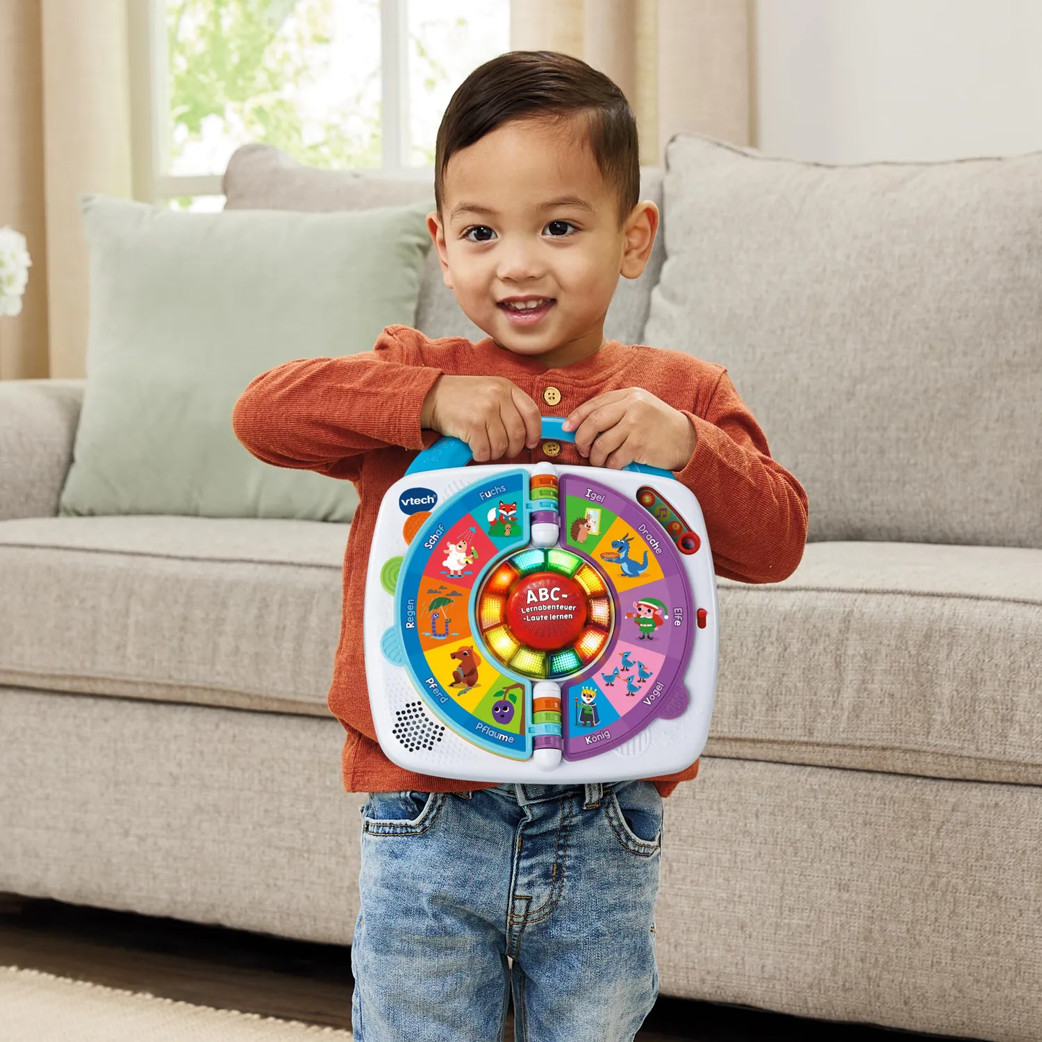 VTech ABC-Lernabenteuer Lernbuch Laute 10 Seiten