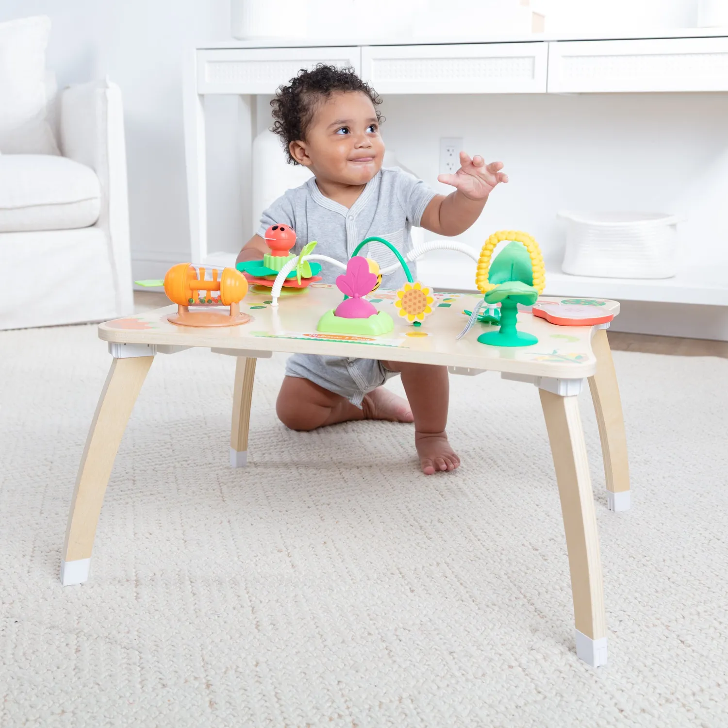 Melissa & Doug Farmers Market Aktivitätscenter Holz Baby 3in1