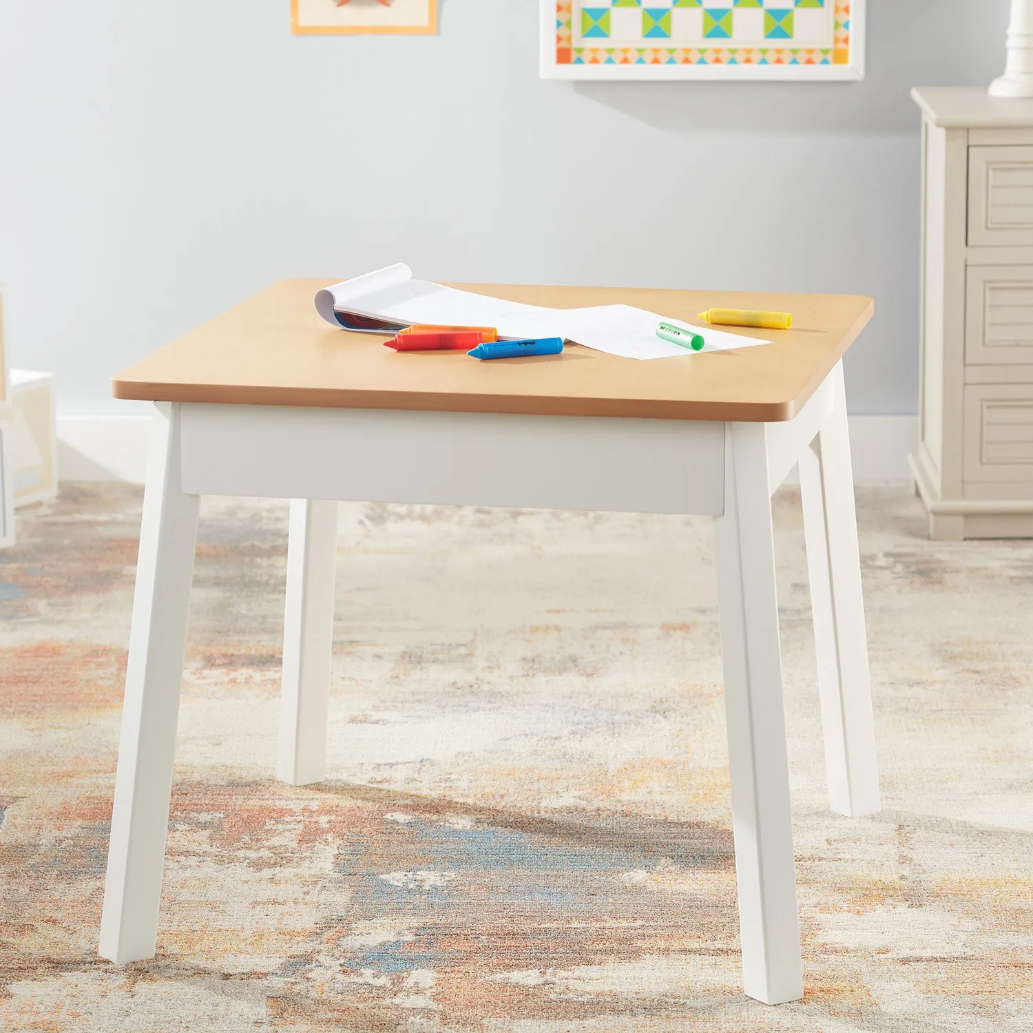 Melissa & Doug Wooden Square Table Kindertisch Holz eckig