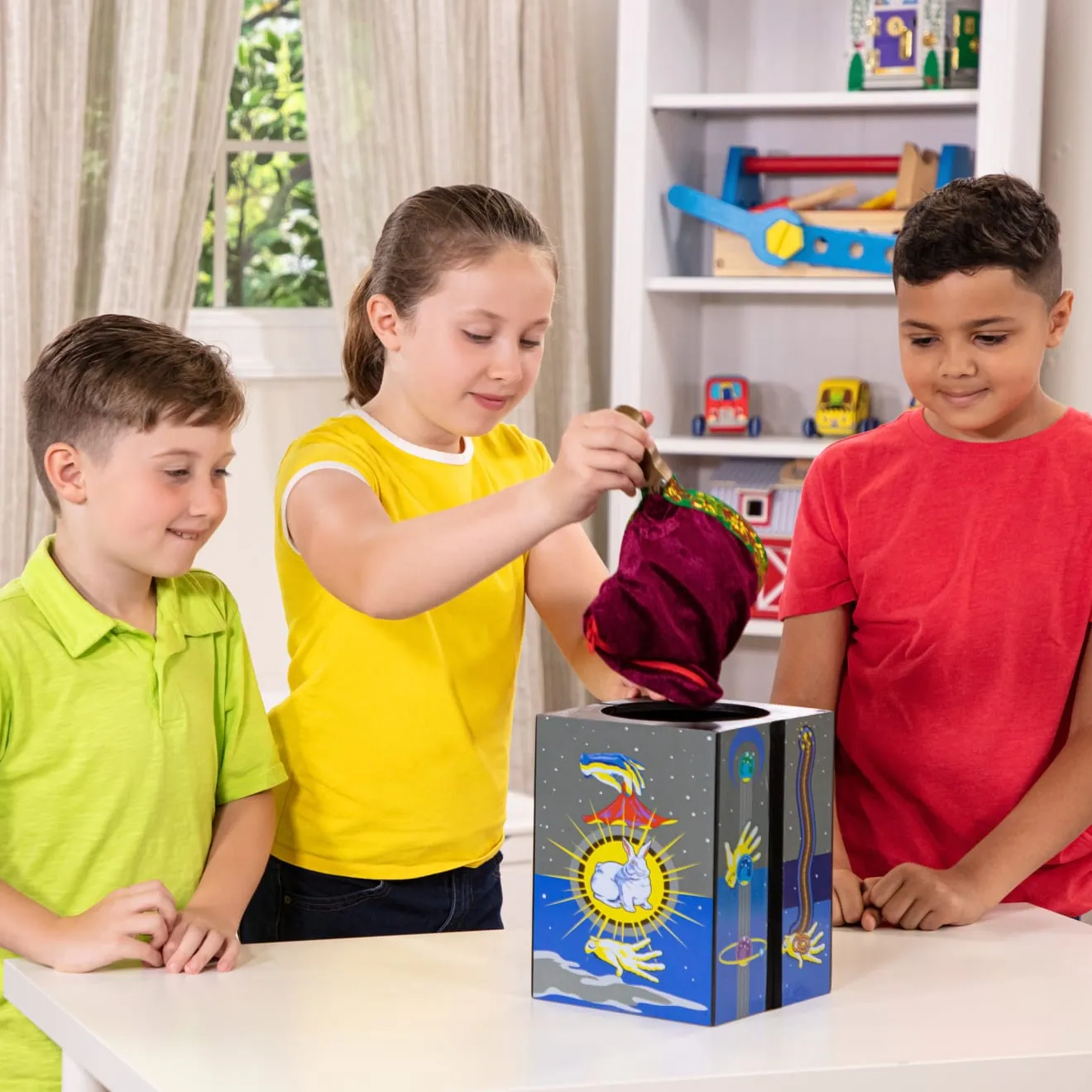 Melissa & Doug Deluxe Magic Zauberkasten 10 Tricks ab 6 Jahren