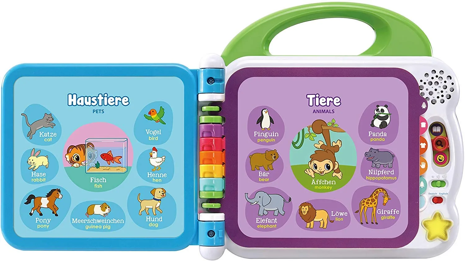 VTech Mein 100-Wörter-Buch Bilderbuch Deutsch-Englisch