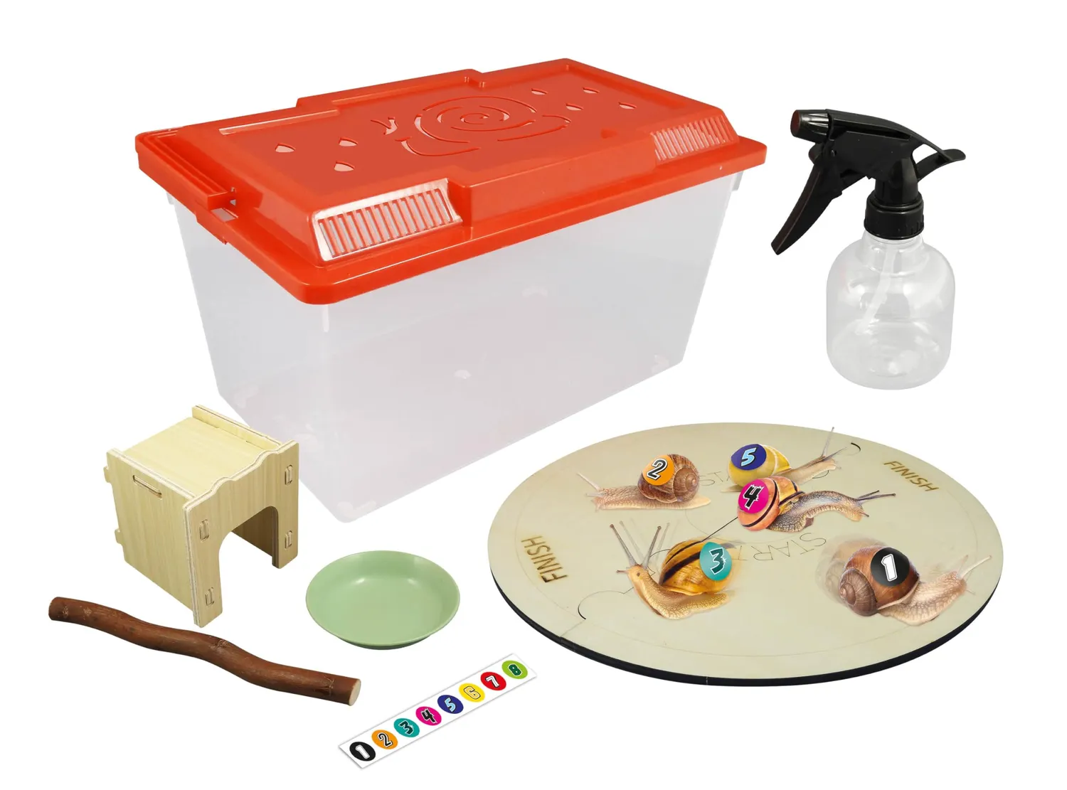 Buki Schneckenhotel BL035 Terrarium Beobachtungsset 6+