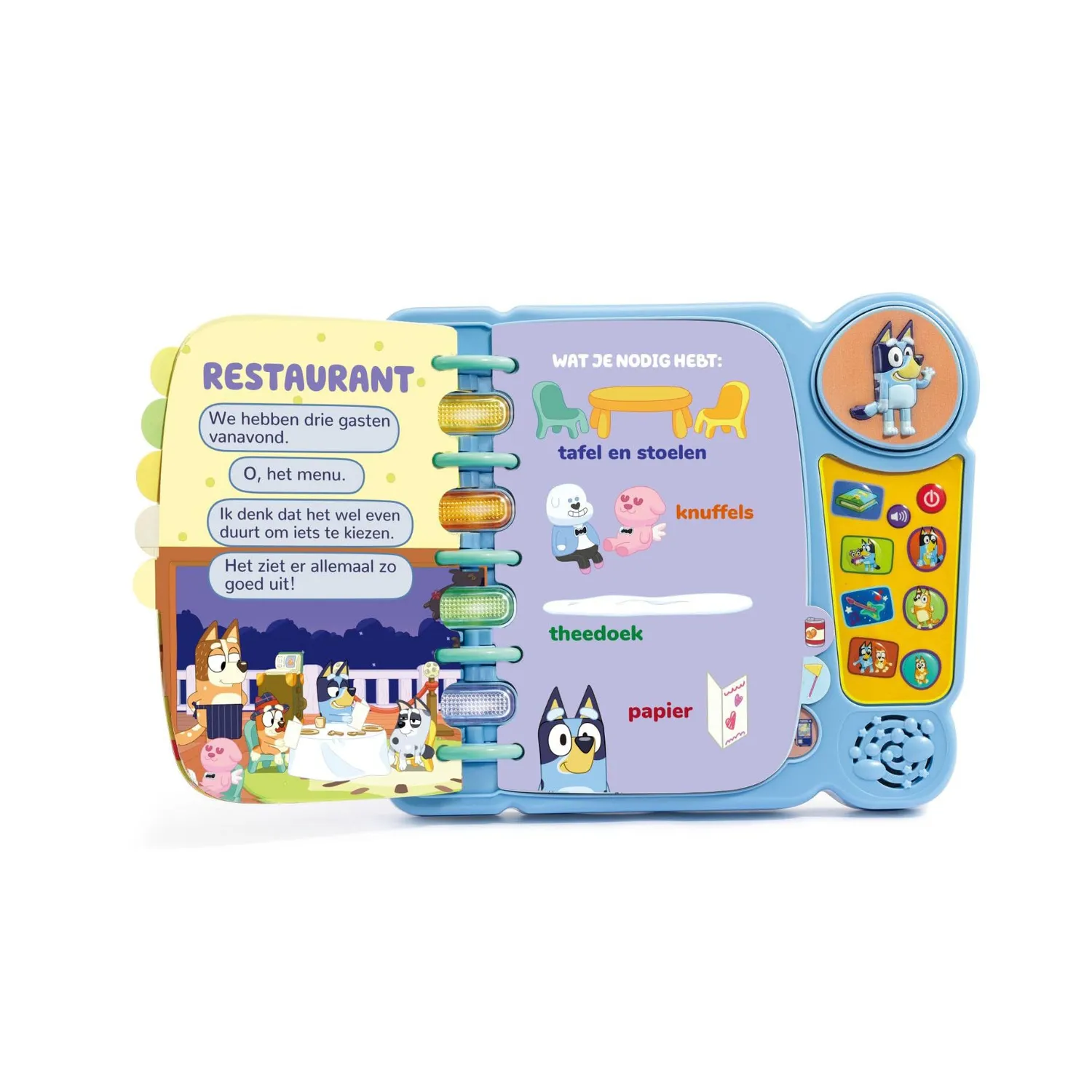 VTech Bluey interaktives Spielbuch Lernspiel ab 3 Jahren