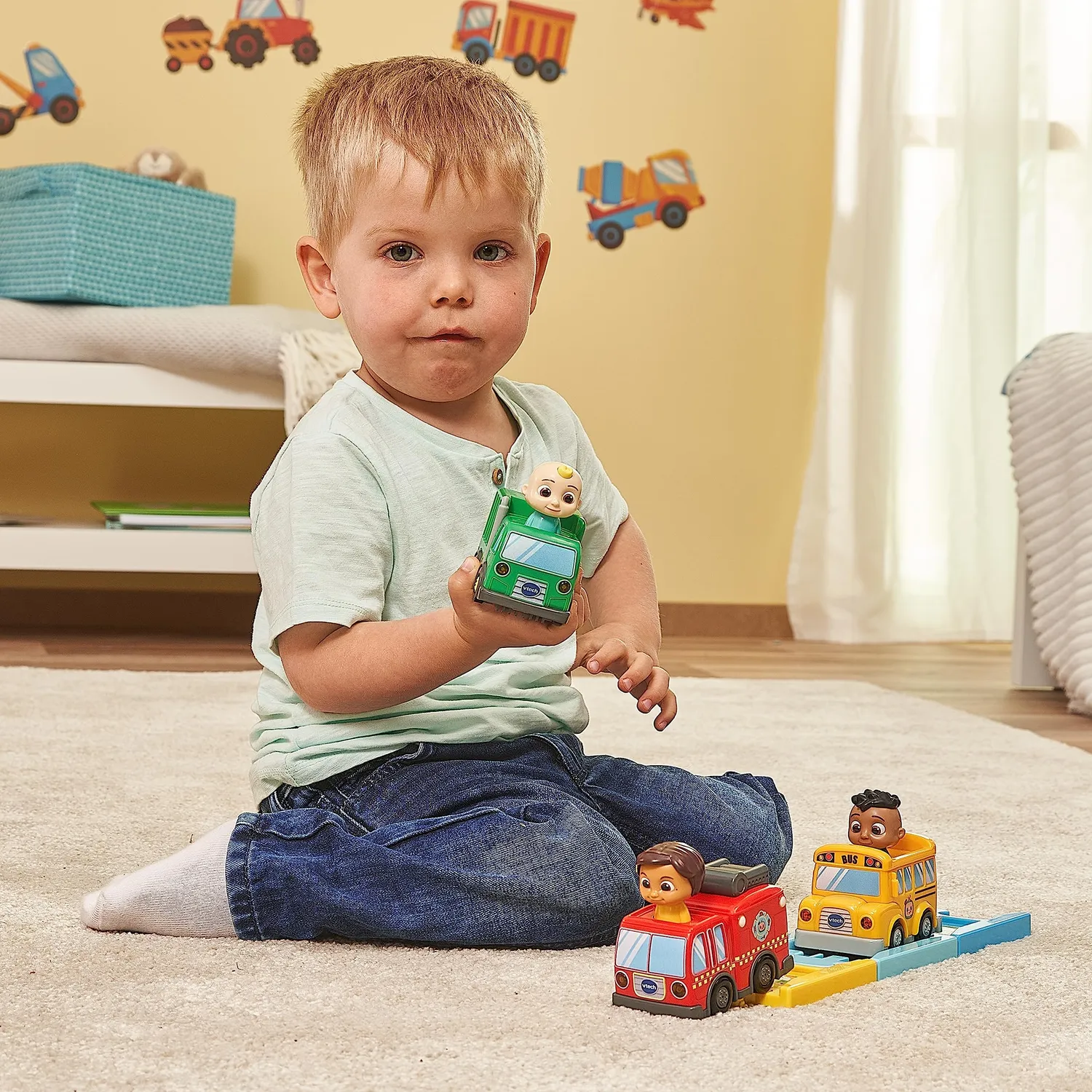 VTech Tut Tut Baby Flitzer Müllwagen CoComelon mit JJ ab 1,5 J