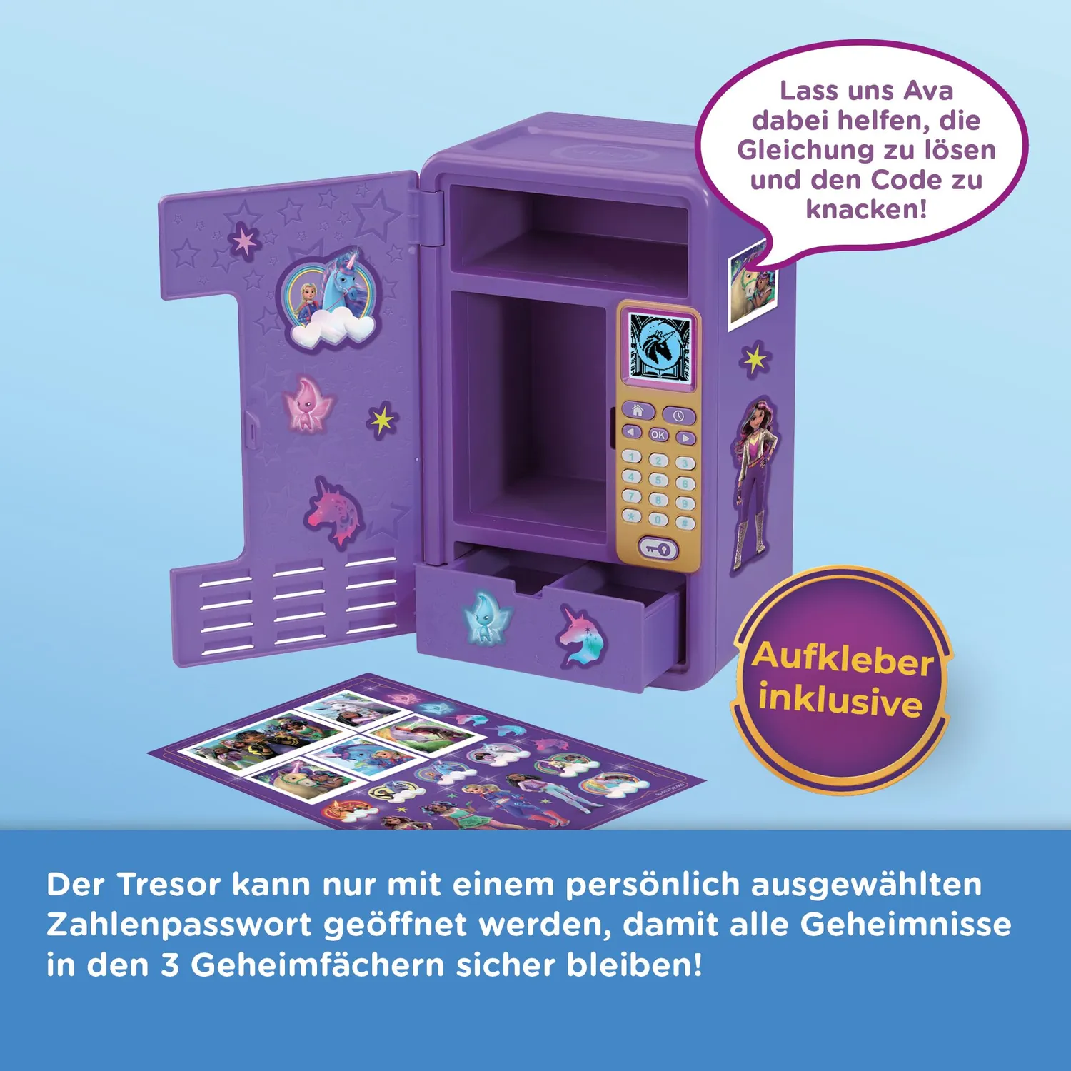 VTech Unicorn Academy Traumtresor Spieltresor Code Musik 5-12 J.