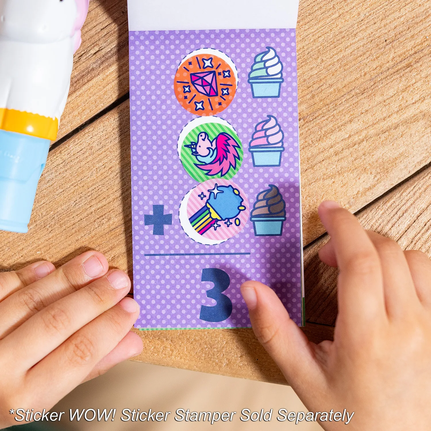 Melissa & Doug Sticker WOW Mini Pad Sticker Nachfüllset 4er 800