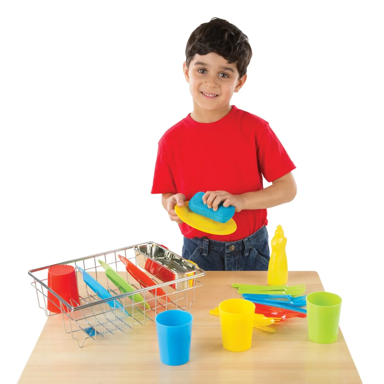 Melissa & Doug Let's Play House Geschirrset spülbar 24-teilig