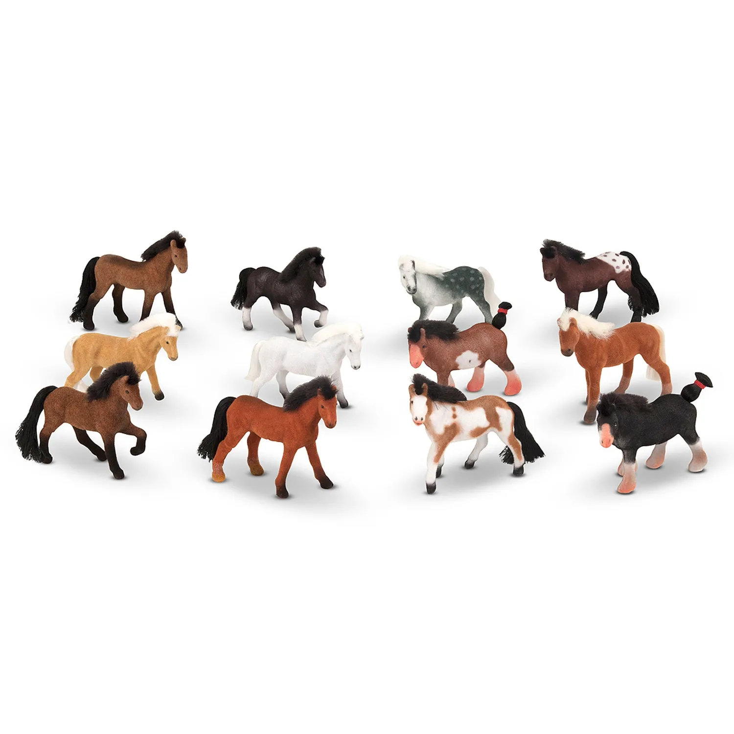 Melissa & Doug Pasture Pals Pferde Spielset 12-tlg
