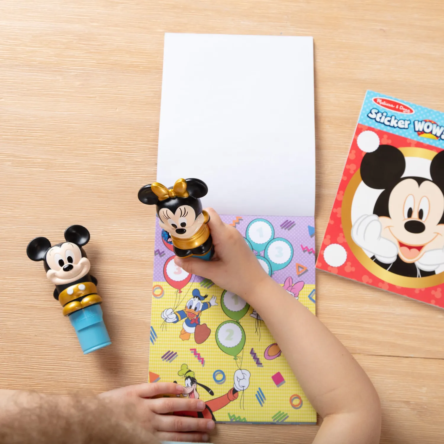 Melissa & Doug Sticker WOW Deluxe Set Mickey & Minnie Stickerbuch 900 Sticker