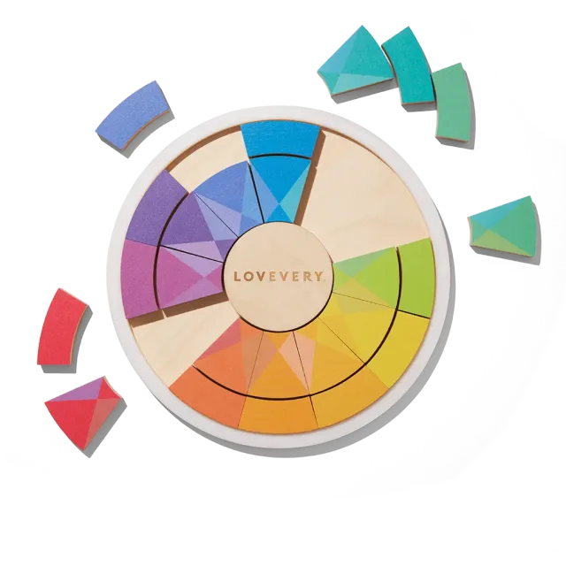 Lovevery Play Kits Colour Theory Puzzle Farbenpuzzle Mischen