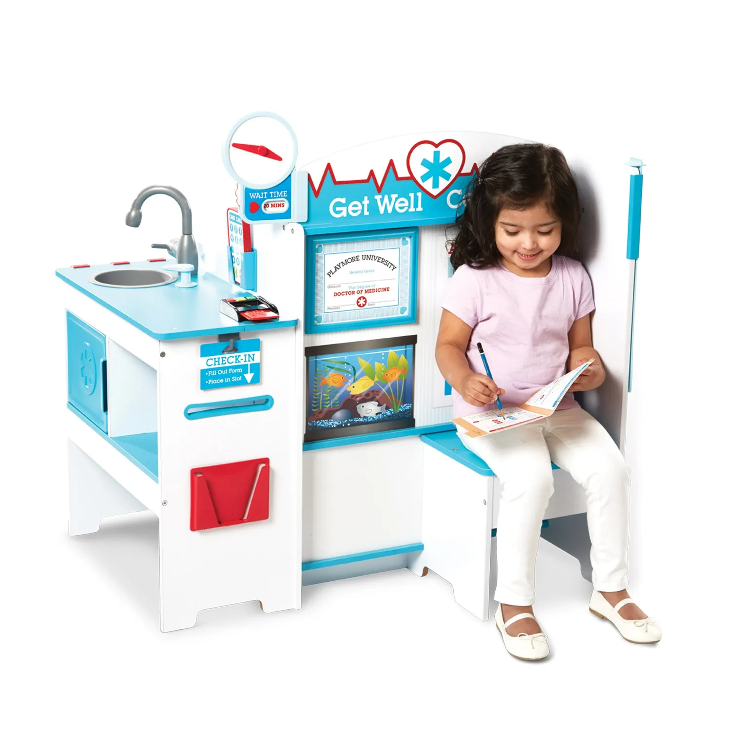 Melissa & Doug Get Well Doctor Activity Center Arztspiel