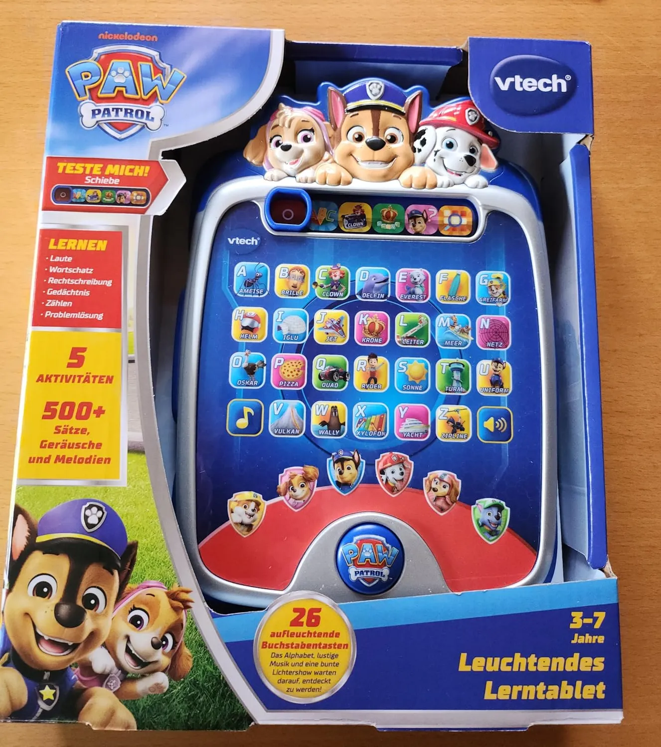 VTech PAW Patrol 80-582404 Lerntablet mit 26 Tasten