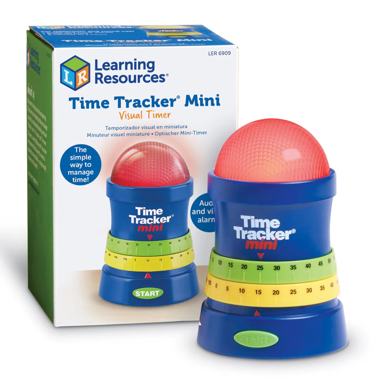 Learning Resources Ampel Minitimer visuell mit Sound