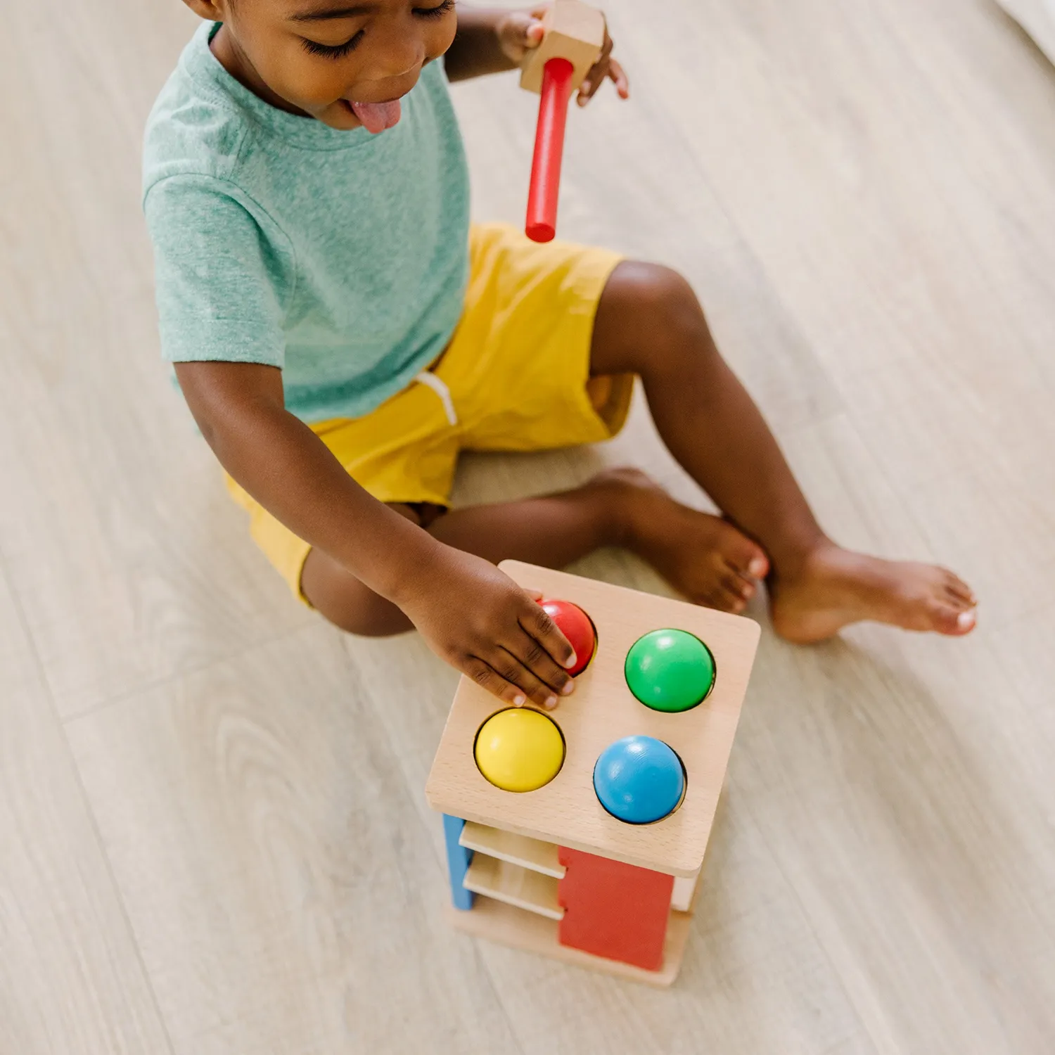 Melissa & Doug Pound & Roll Tower Kugelbahn Holz